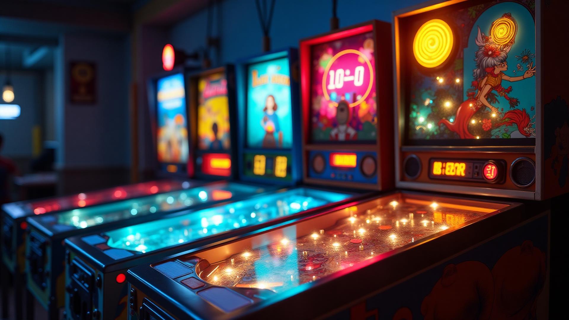 Flipperspel i aktion på Flipperklubben